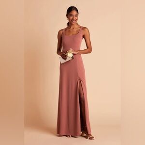 NWT Birdy Grey Alex Dress in Crepe Desert Rose